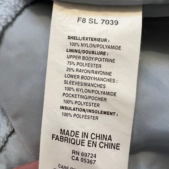 Columbia Coat Womens Large 3 in 1 Interchange Light Gray Winter Jacket Hooded - Picture 7 of 9